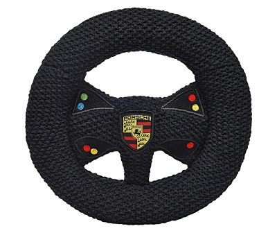 Вязаный гоночный руль Porsche Knitted Steering Wheel with Rattle – Motorsport