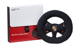Вязаный гоночный руль Porsche Knitted Steering Wheel with Rattle – Motorsport, артикул WAP0409010K