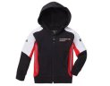 Детская куртка Porsche Kids’ Sweatshirt Jacket– Motorsport, Black/White/Red