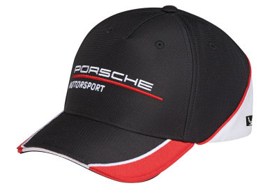 Детская бейсболка Porsche Kids Baseball Cap – Motorsport, black/red/white