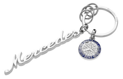 Брелок для ключей Mercedes-Benz Key Ring, Classic, Silver