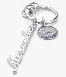 Брелок для ключей Mercedes-Benz Key Ring, Classic, Silver, артикул B66041675