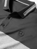 Мужская рубашка-поло Mercedes-Benz Men's Polo Shirt, grey, артикул B66958686