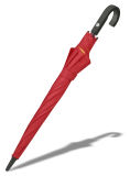 Зонт-трость Mercedes-Benz Conventional Umbrella, Stretch, red / orange, артикул B66954814