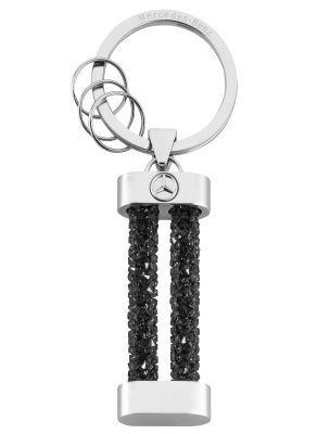 Брелок для ключей Mercedes-Benz Key Ring, Tokyo, black / silver-coloured