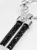 Брелок для ключей Mercedes-Benz Key Ring, Tokyo, black / silver-coloured, артикул B66954716