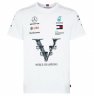 Мужская футболка Mercedes F1 T-shirt, Motorsports, Championship Tee, White