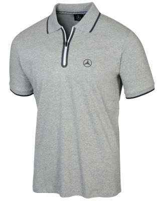 Мужская рубашка-поло Mercedes-Benz Men's Polo Shirt, grey