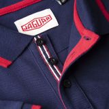Мужская рубашка-поло Jaguar Men's Heritage Polo Shirt, Cotton, Navy, артикул JFPM347NVB