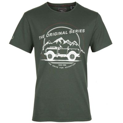 Мужская футболка Land Rover Men's Heritage Original Series Graphic T-Shirt, Green