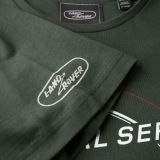Мужская футболка Land Rover Men's Heritage Original Series Graphic T-Shirt, Green, артикул LFTM944GNB