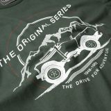 Мужская футболка Land Rover Men's Heritage Original Series Graphic T-Shirt, Green, артикул LFTM944GNB