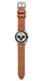Мужские наручные часы хронограф Audi Heritage Chronograph, Mens, brown/white, артикул 3101900600