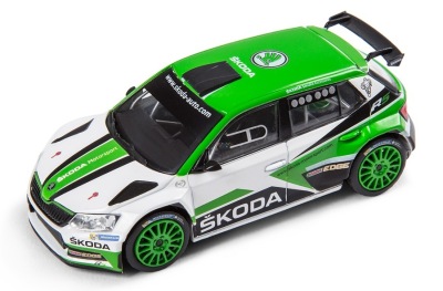 Модель автомобиля Skoda Fabia R5 Show Car 2017, Scale 1:43