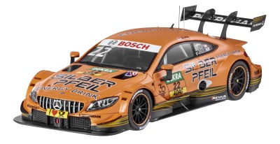 Модель Mercedes-AMG C 63 DTM, 2018, Team Silver Arrow Energy, Lucas Auer, Scale 1:43