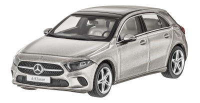 Модель Mercedes-Benz A-Class (W177), Progressive Line, Scale 1:43, Mojave Silver