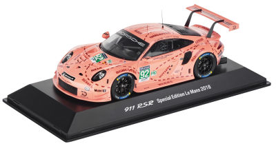 Модель автомобиля Porsche 911 RSR 2018 Pig, 1:43, pink