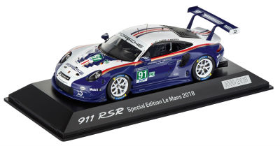 Модель автомобиля Porsche 911 RSR Rothmans 1:43, white/blue