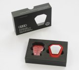 Ароматизатор воздуха в салон Audi Singleframe Fragrance Dispenser, Red/Silver, артикул 80A087009A