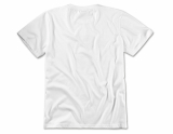Футболка унисекс BMW T-shirt, Contour Logo, Unisex, White, артикул 80142463172