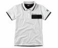 Женская рубашка-поло BMW M Motorsport Polo Shirt, Ladies, Black/White