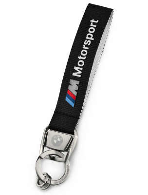 Брелок BMW M Motorsport Key Ring Pendant, Black