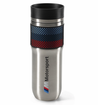 Термокружка BMW M Motorsport Thermal Mug, Silver/Black