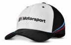 Бейсболка BMW Motorsport Collectors Cap, Unisex, White/Black