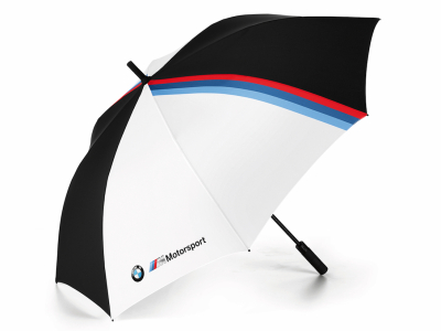 Зонт-трость BMW M Motorsport Umbrella, Black/White