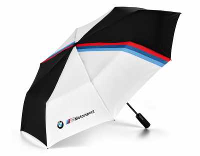 Складной зонт BMW M Motorsport Folding Umbrella, Black/White
