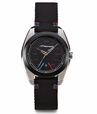 Мужские наручные часы BMW M Motorsport Watch, Men, Black/Silver