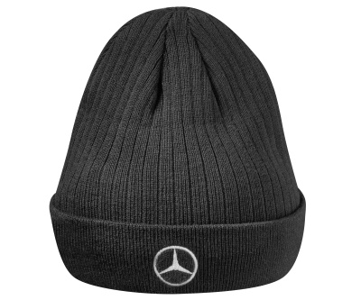 Вязаная шапка унисекс Mercedes-Benz Actros Beanie, Black