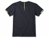 Мужская футболка BMW Active T-Shirt, Men, Blue Nights / Wild Lime, артикул 80142460978