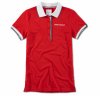 Женская рубашка-поло BMW Golfsport Polo Shirt, Ladies, Red/White