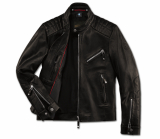 Мужская кожаная куртка BMW Z4 Leather Jacket, Men, Black, артикул 80142463158