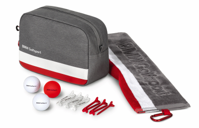Подарочный набор BMW Golfsport Gift Set, Grey/White/Red