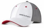 Бейсболка BMW Golfsport Cap, Unisex, White/Grey/Red