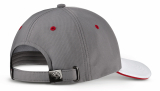 Бейсболка BMW Golfsport Cap, Unisex, White/Grey/Red, артикул 80162460953