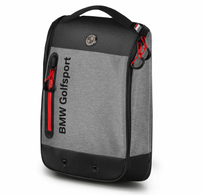 Сумка для обуви BMW Golfsport Shoe Bag, Black/Grey/Red