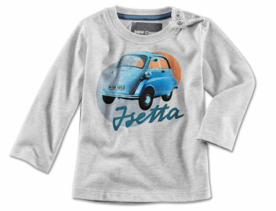 Детская футболка BMW Classic T-Shirt, Kids, Grey Melange