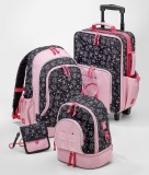 Маленький детский рюкзак Mercedes Girls' Rucksack, Small, Black / Pink, артикул B66955770