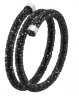 Женский браслет Mercedes Tokyo Bracelet, Swarovski, black / silver-coloured
