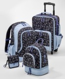 Детский чемодан Mercedes Boys' trolley suitcase, black / Blue, артикул B66955202