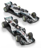 Модель болида Mercedes-AMG Petronas Formula One™ Team W09 (2018), Lewis Hamilton, 1:18 Scale, артикул B66960561