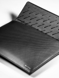 Кожаный чехол для ноутбука Mercedes-Benz AMG Laptop Sleeve, Black, Carbon Leather, артикул B66954469