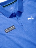Мужская рубашка-поло Mercedes-AMG Petronas Motorsport, Men's Polo Shirt, Indigo Blue, артикул B67996353