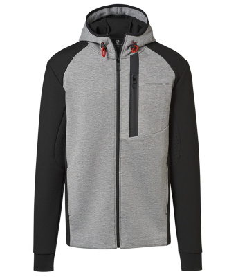 Мужская толстовка Porsche Sweat Jacket – Urban Explorer, Men’s, Grey/Black