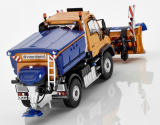 Модель автомобиля Mercedes Unimog U430, Orange / Blue, Scale 1:50, артикул B66004135