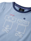 Футболка для мальчиков Mercedes-Benz Boy's T-shirt, Light Blue, артикул B66954460
