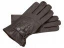 Кожаные перчатки Mercedes Leather Gloves, Dark Brown, Heinz Bauer Manufacture